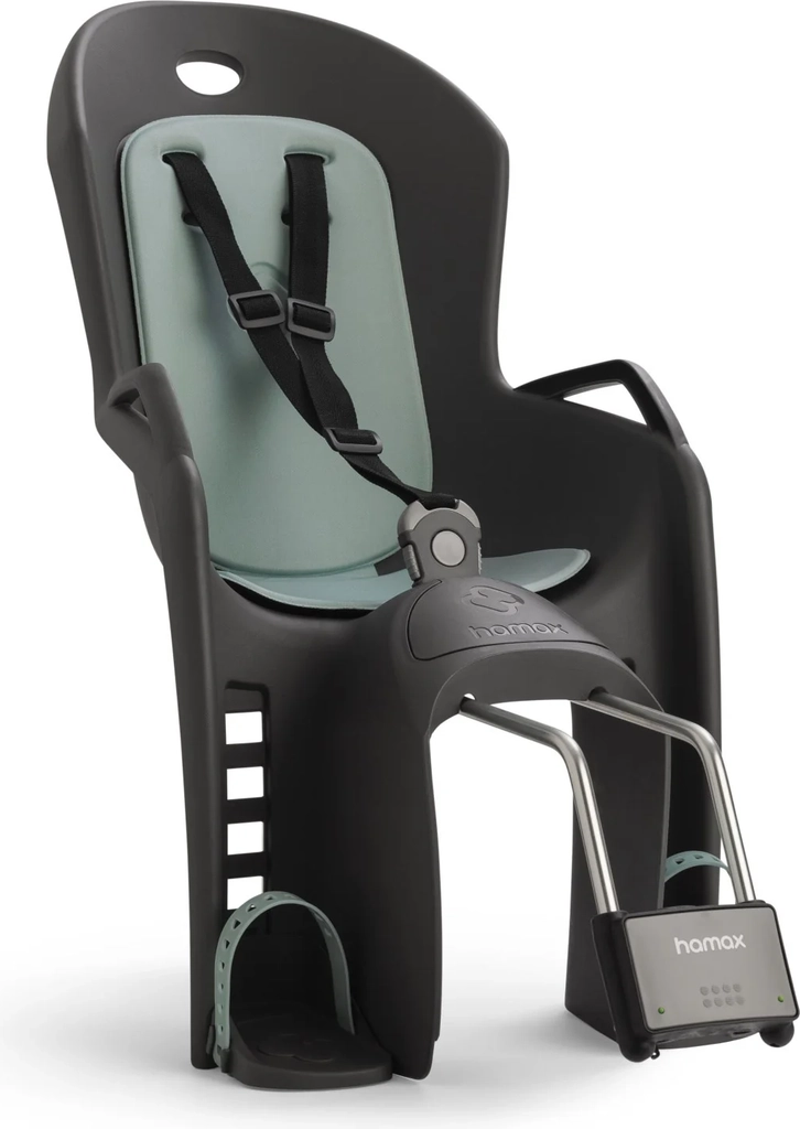Hamax Amiga Cykelsæde - Dark Grey/Green