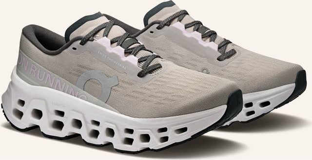On Cloudmonster 3 Løbesko Grå - Beige