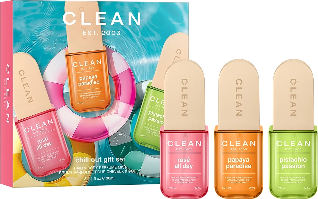 gift set hair & body perfume mist