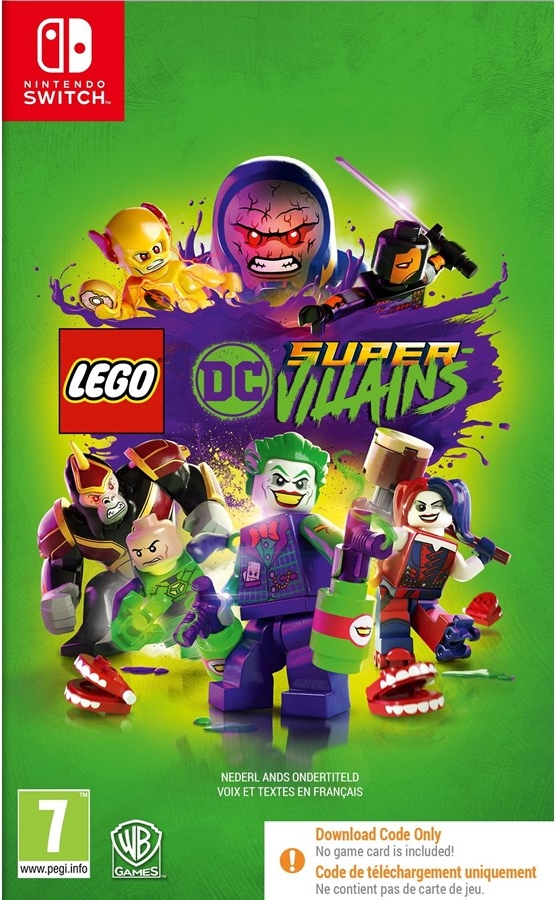 LEGO DC Super-Villains (Code in a Box) - Nintendo Switch - Action / äventyr