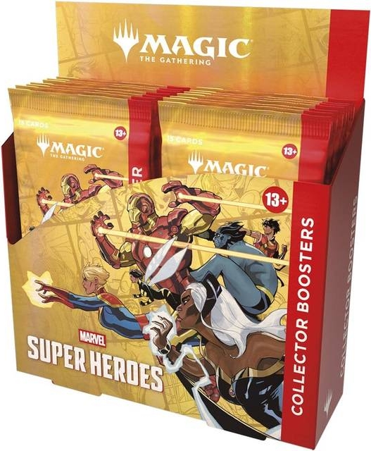 Magic: The Gathering MTG Marvel Super Heroes Collector Booster Display