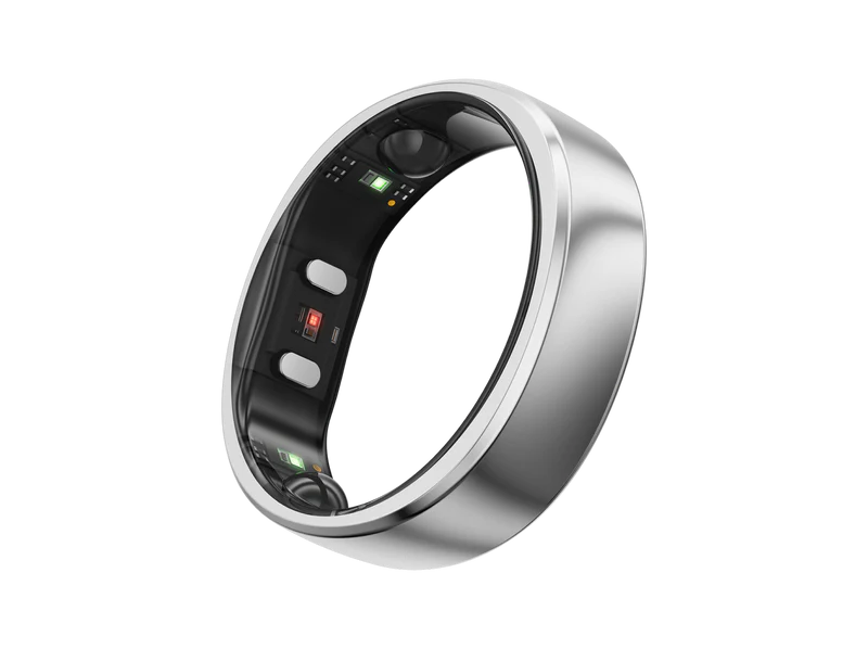 ringconn gen 2 - smart ring - future silver