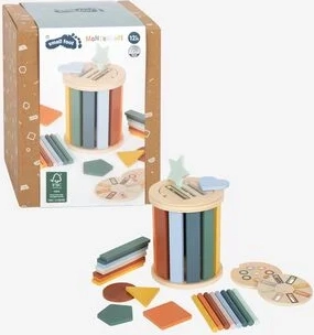 Small Foot Montessori Sorteringsspil Med Tromme