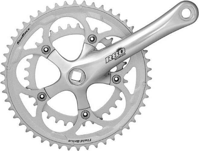 SunRace Kranksæt 39/53T 170mm