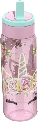 Euromic UNICORN FLOWERS water bottle 500ml