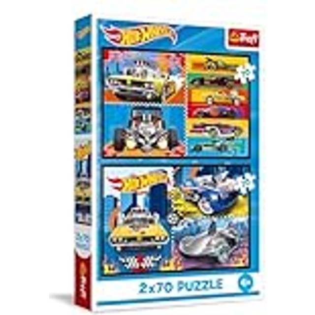 Trefl Pussel 2-i-1 Hot Wheels 2 x 70 bitar