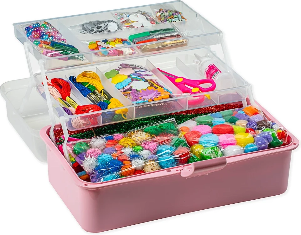 Hobby2you Hobby Box Pink Med Ca 1500 Dele