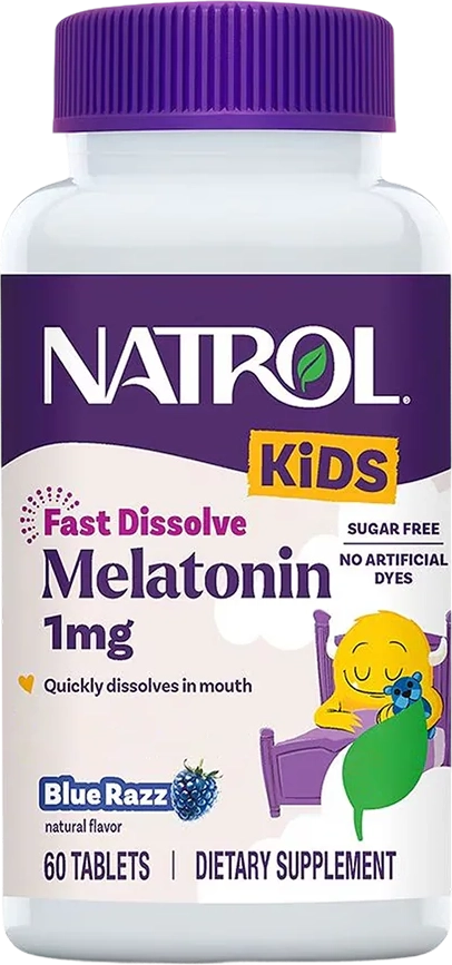 kids fast dissolve melatonin 1 mg