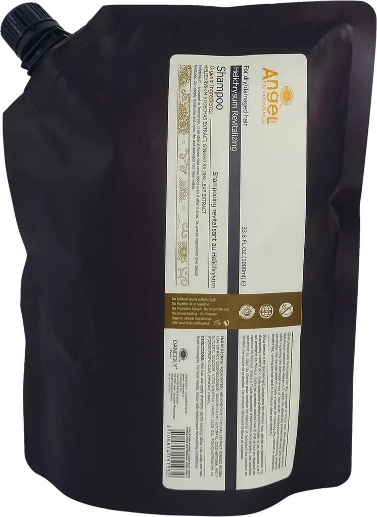 angel helichrysum revitalizing shampoo refill - 1000ml