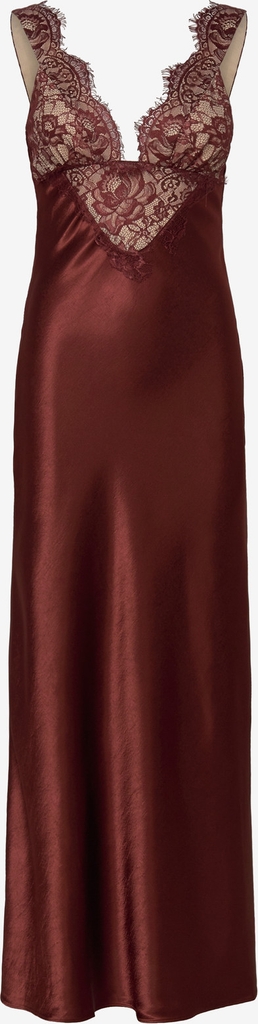 Bardot Torie Lace Slip Dress - Burgundy - XXL