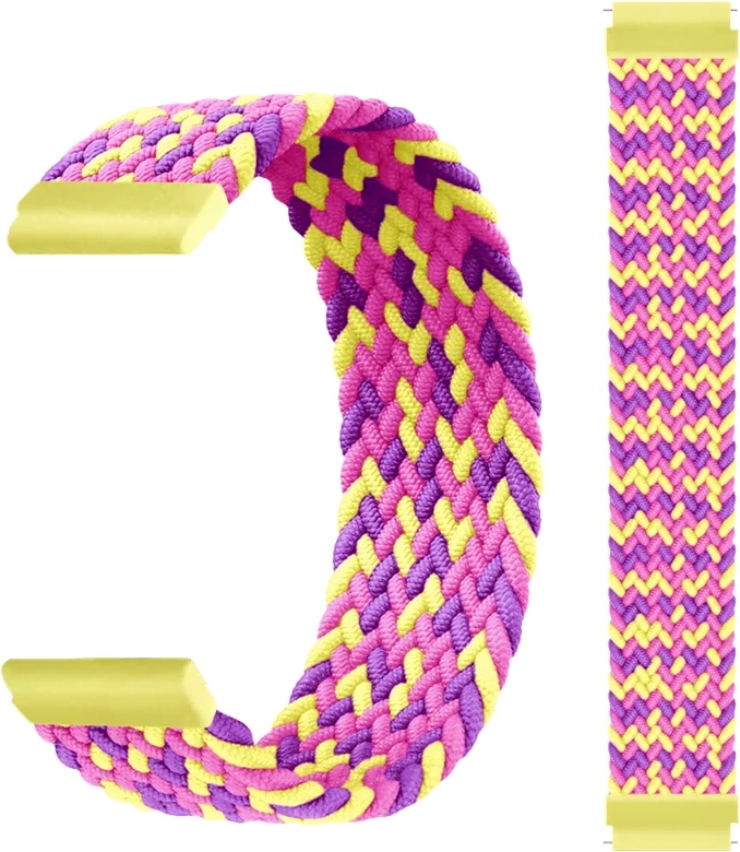 Xplora X6Play Elastic Strap - Pink/Purple/Yellow