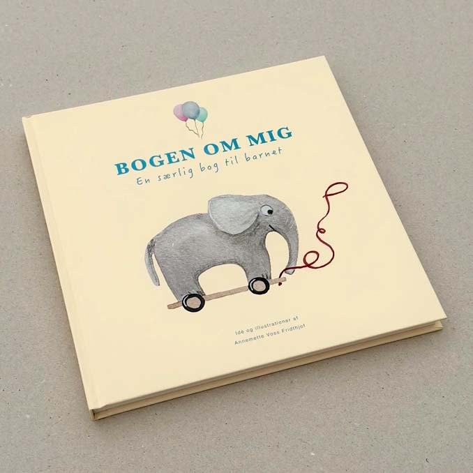 bogen om mig - barnets bog, af annemette voss fridthjof