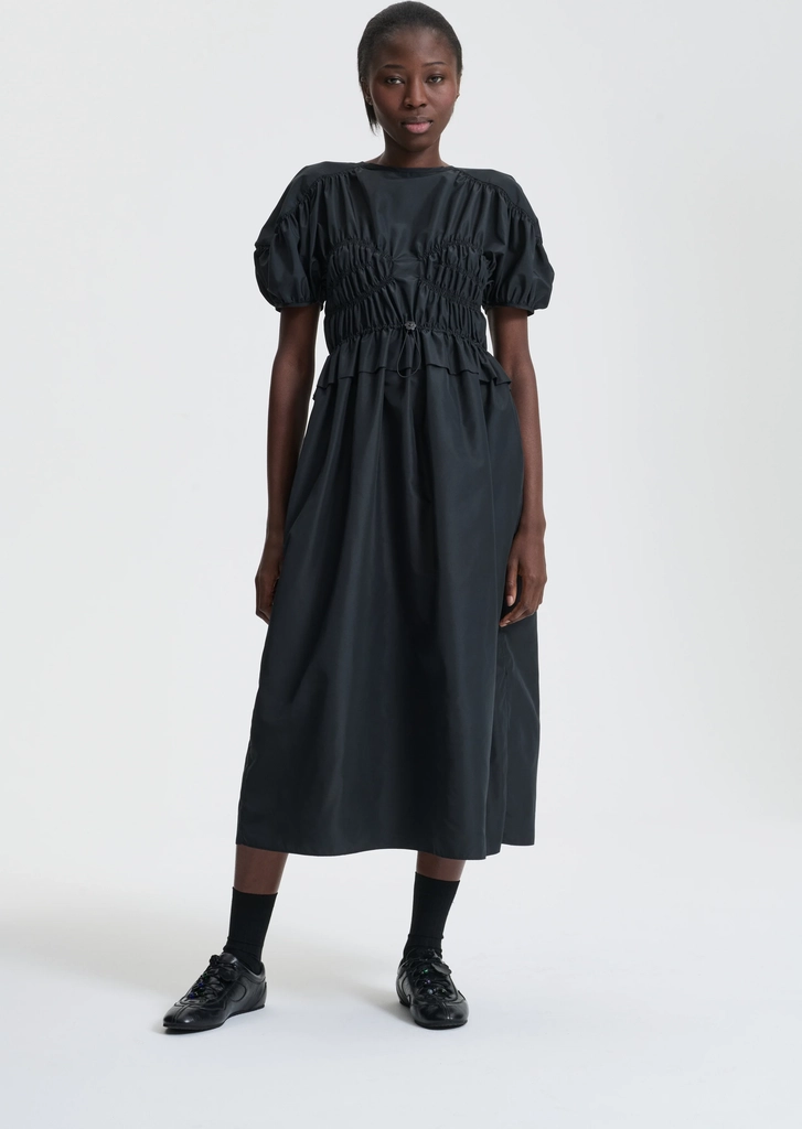 betsy | dress recycled faille black