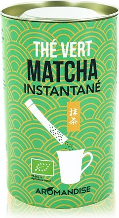 Matcha instant te sticks Økologisk - 25 gram - Aromandise