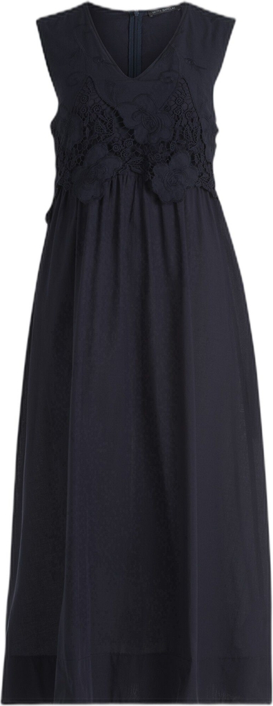 Betty Barclay Kleid Lang Ohne A Kvinde Dark Sky Lange Kjoler Str 46 - hos Magasin