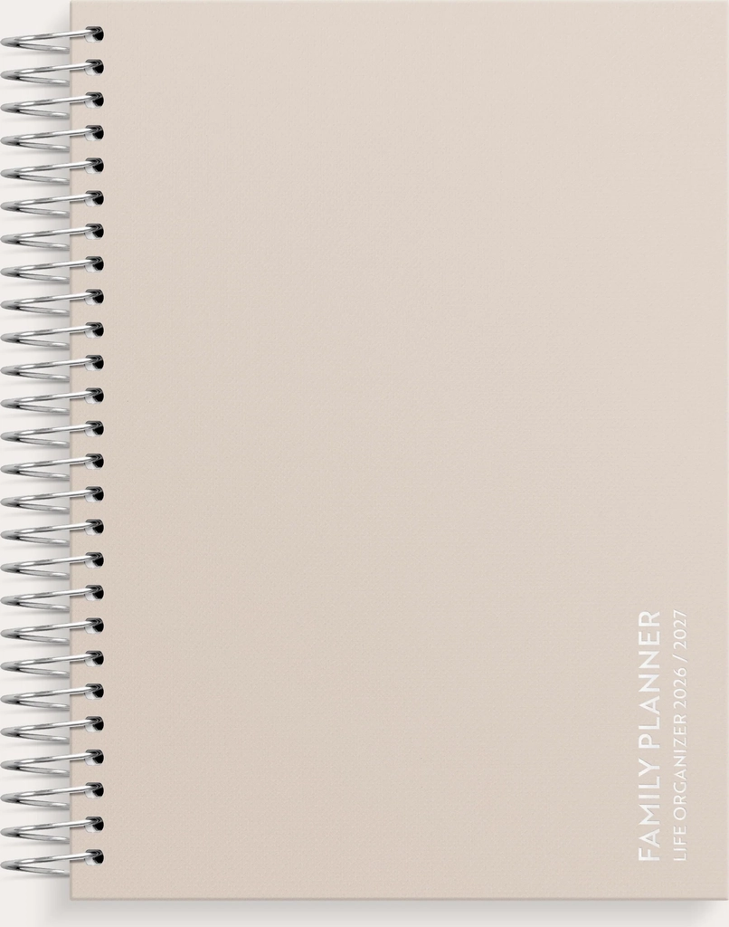 kalender 2026-2027 life organizer family a5