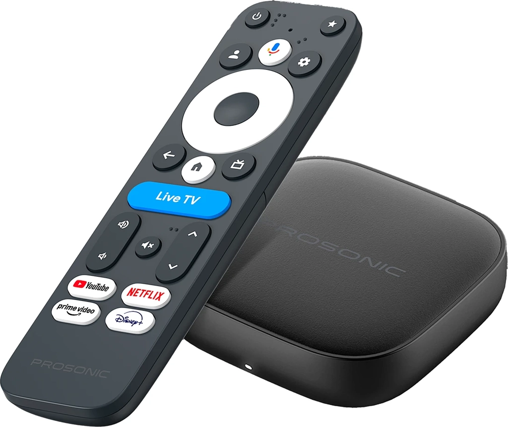 prosonic google streaming box 4k