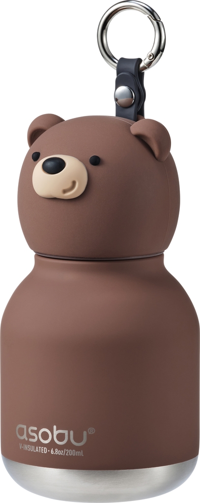 Asobu Mini Besties Vandflaske Brown Bear Termoflaske