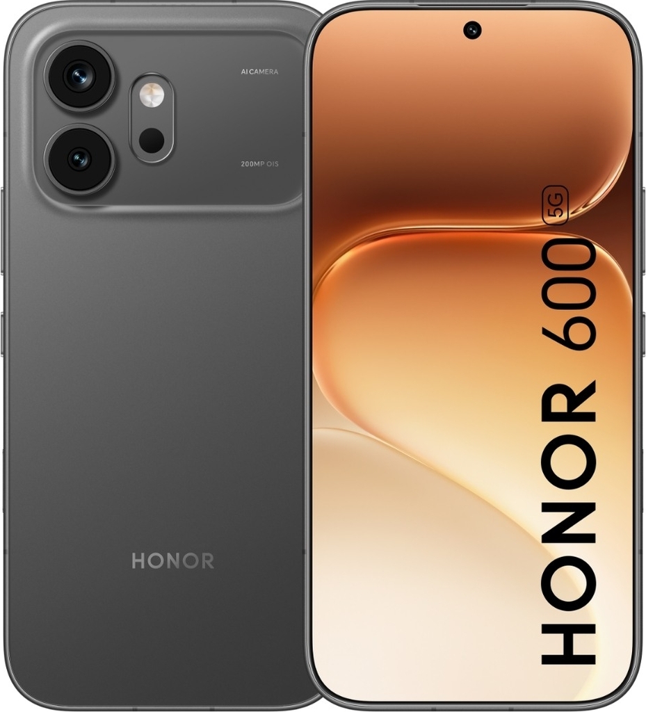 Honor 600 5G 256 GB Smartphone Svart