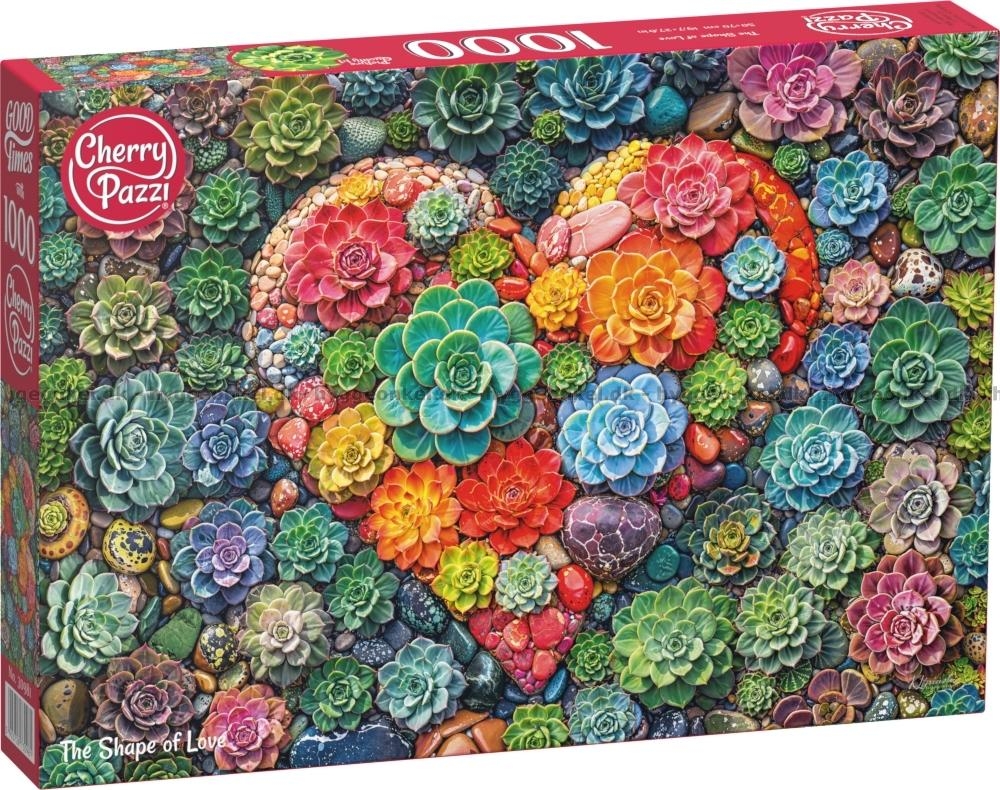 Cherry Pazzi Puzzle 1000 Cherrypazzi The Shape Of Love