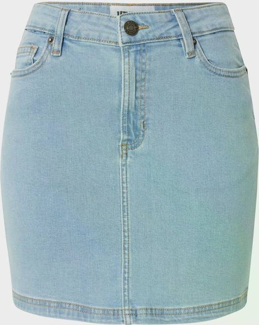 Urban Classics Kort Skjørt Organic Stretch Denim Mini - Svart