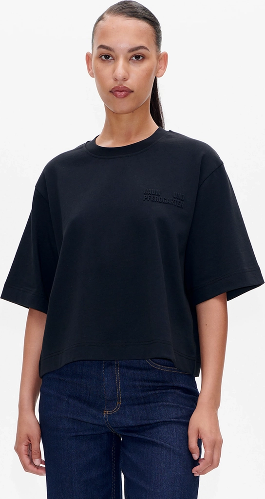 baum und pferdgartenjiana - t-shirts basic - black