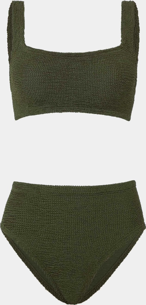 patricia bikini - metallic khaki