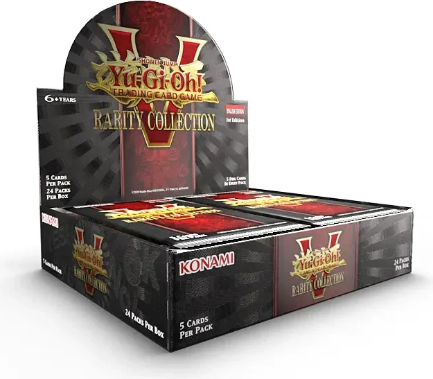 yu-gi-oh! rarity collection v display