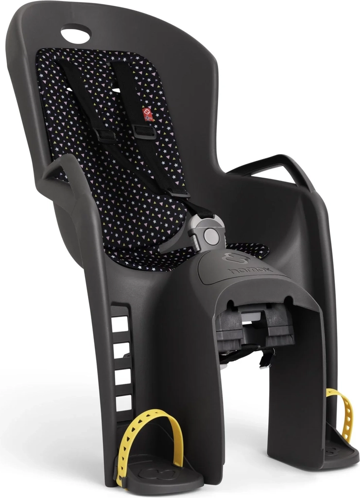 Hamax Amiga&nbsp;Cykelsits - Dark Grey/Multi