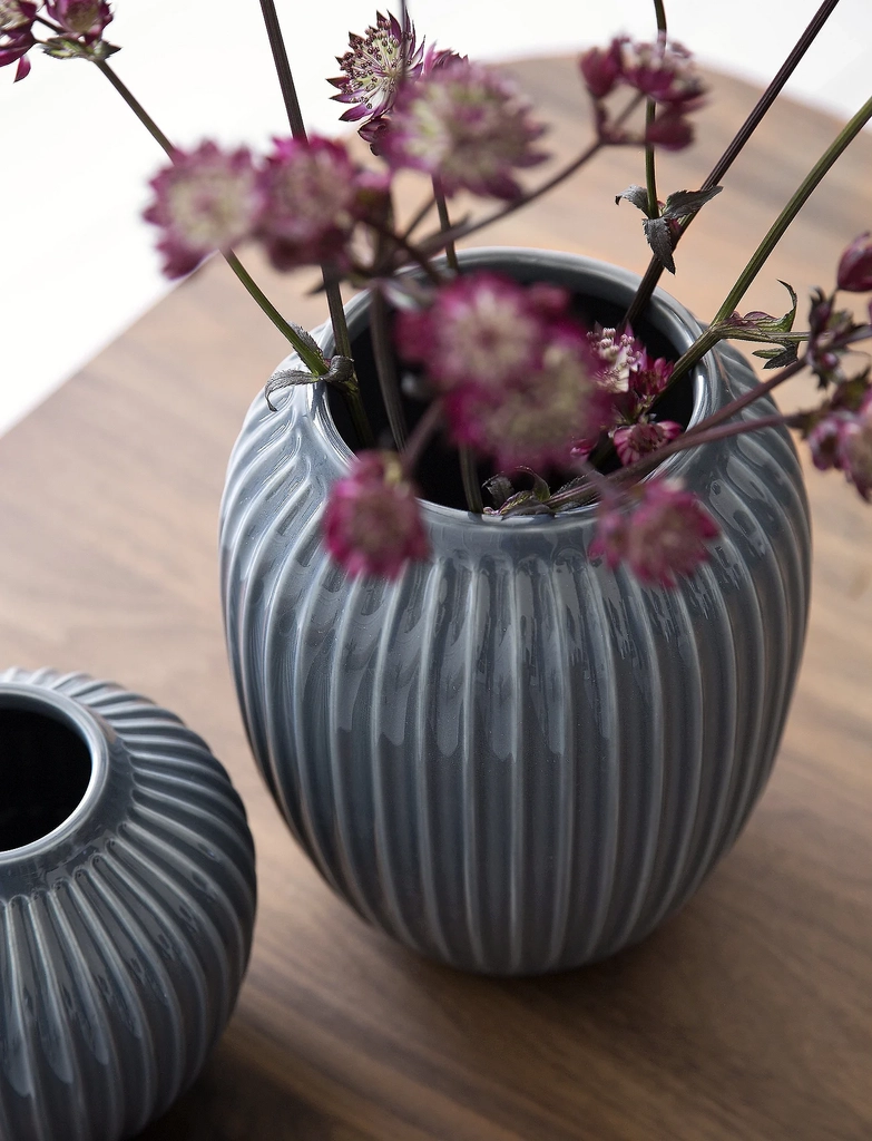 kähler hammershøi vase 21 cm - mint