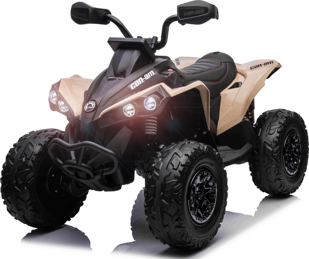 Megaleg Renegade EL ATV 21 6V Lithium 4x Motor Lädersäte Gummihjul