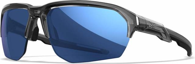 Wiley X Polarized Solbriller Mænd Grå Transparent Glossy Grey