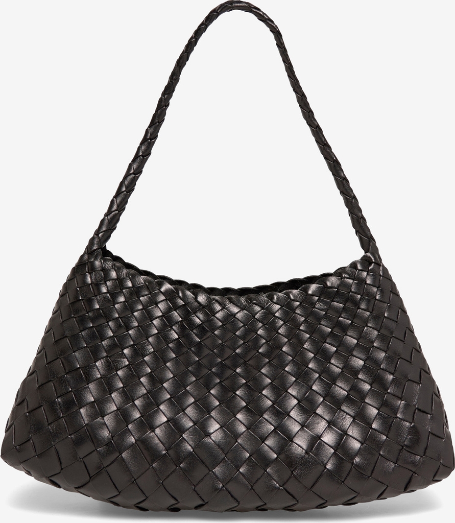 Dragon Diffusion Black Leather Rosanna Shoulder Bag - Black - ONE SIZE