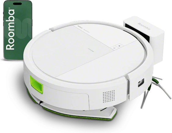 iRobot Roomba Combo 115 Robotstøvsuger Hvid