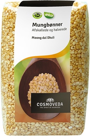 Afskallede Mung bønner Økologisk - 500 gram