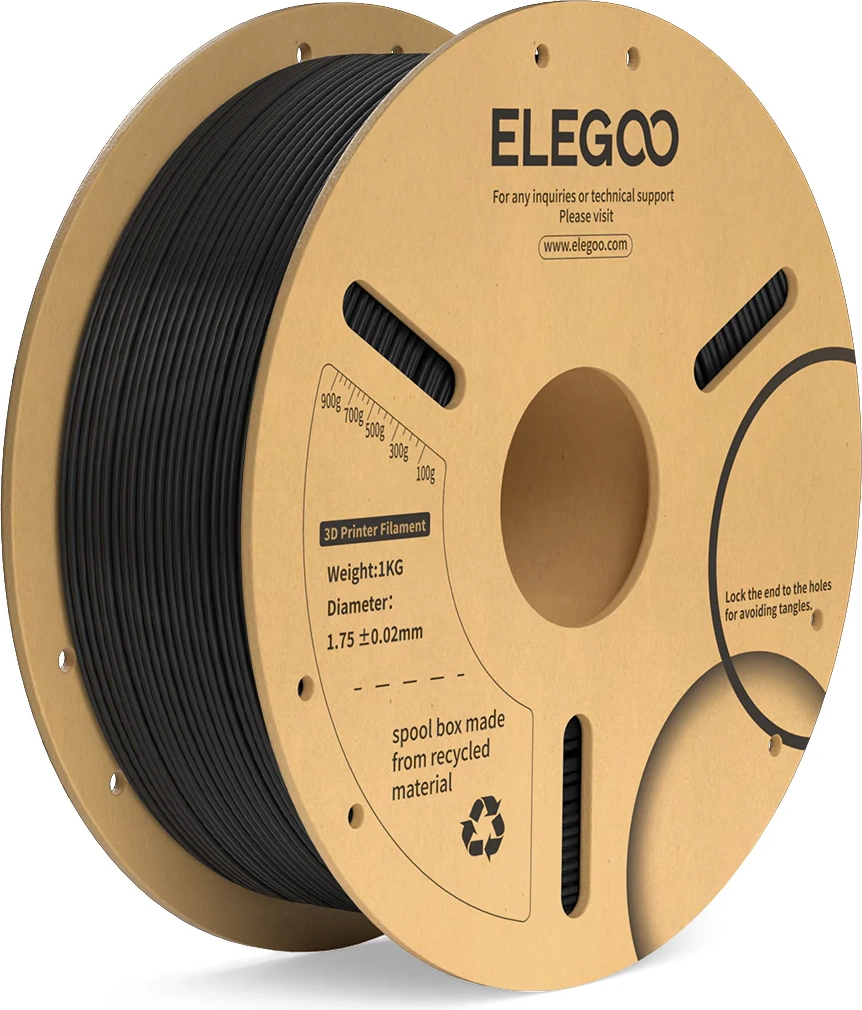 Elegoo PLA+ Filament - Black