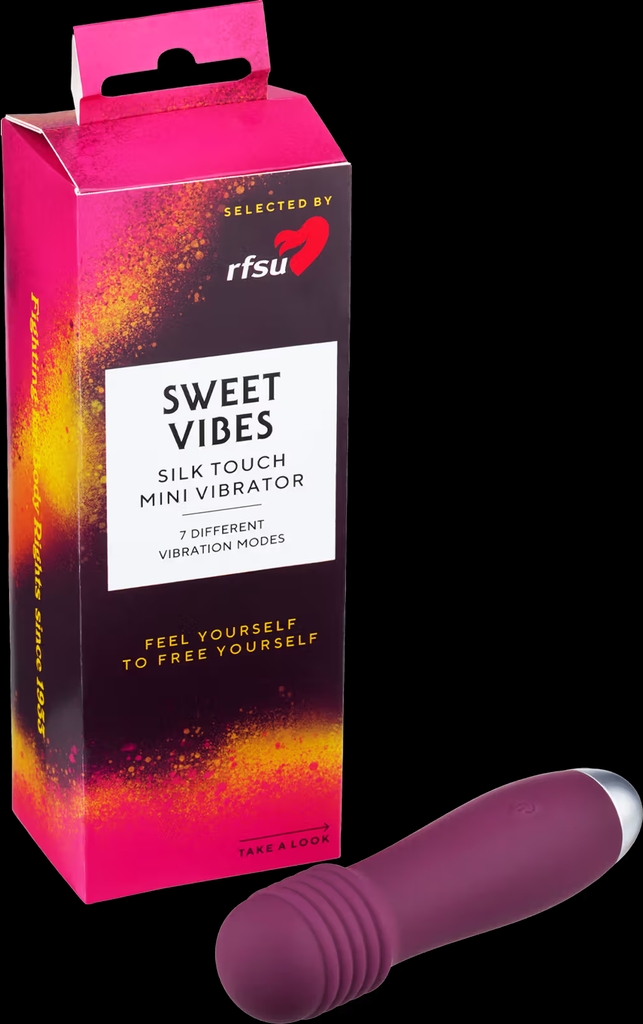 sweet vibes silk touch mini vibrator