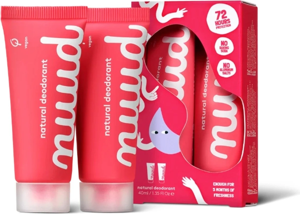 nuud creme naturlig deodorant smarter pack