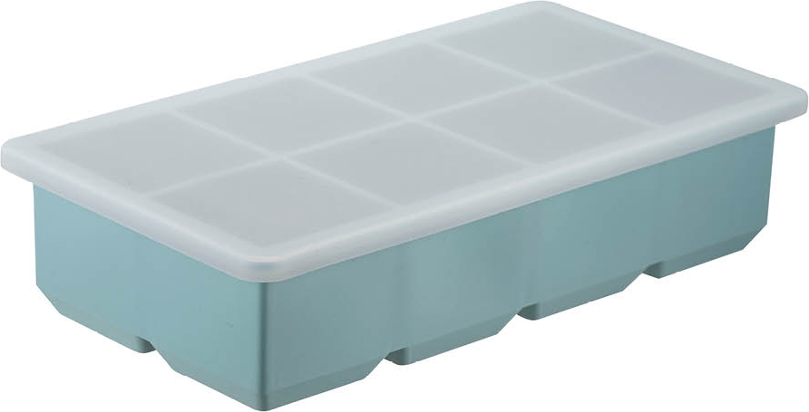 Ice isform for 8 store isbiter blå