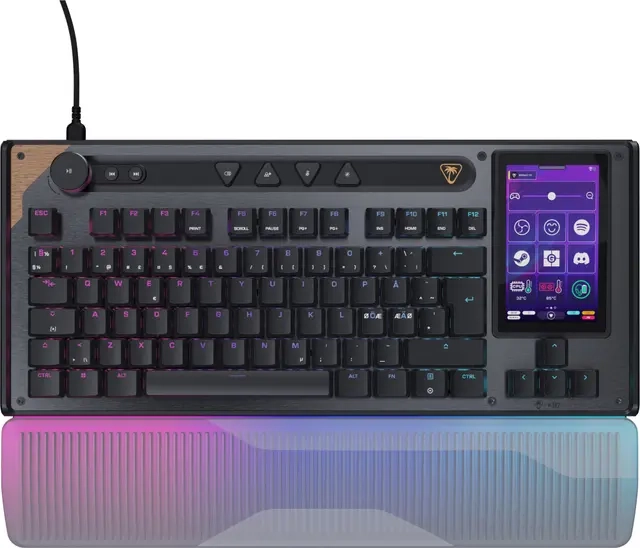 turtle beach command series kb7 tkl gaming-tastatur