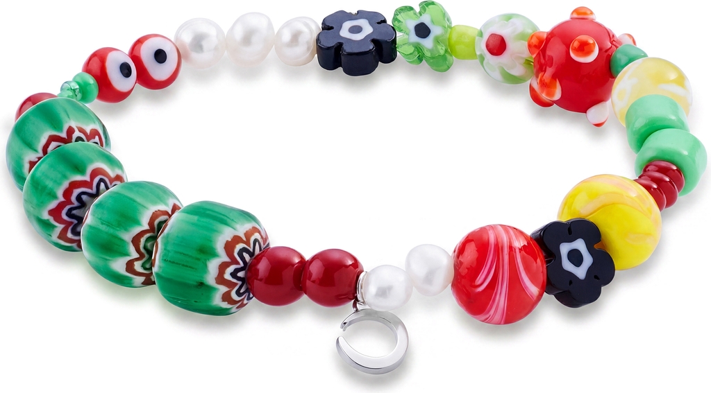 Otsu Fiesta Bazaar Multicolour Glasperle Armbånd