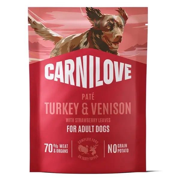 Carnilove Dog Pouch Paté Turkey Venison 300 g