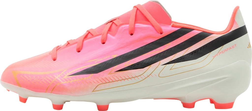 adidas Performance Sportssko F50 Hyperfast League - Guld/Koral/Sort/Hvid