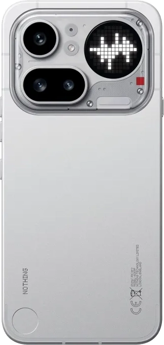 nothing phone (4a) pro 5g 128 gb, sølv