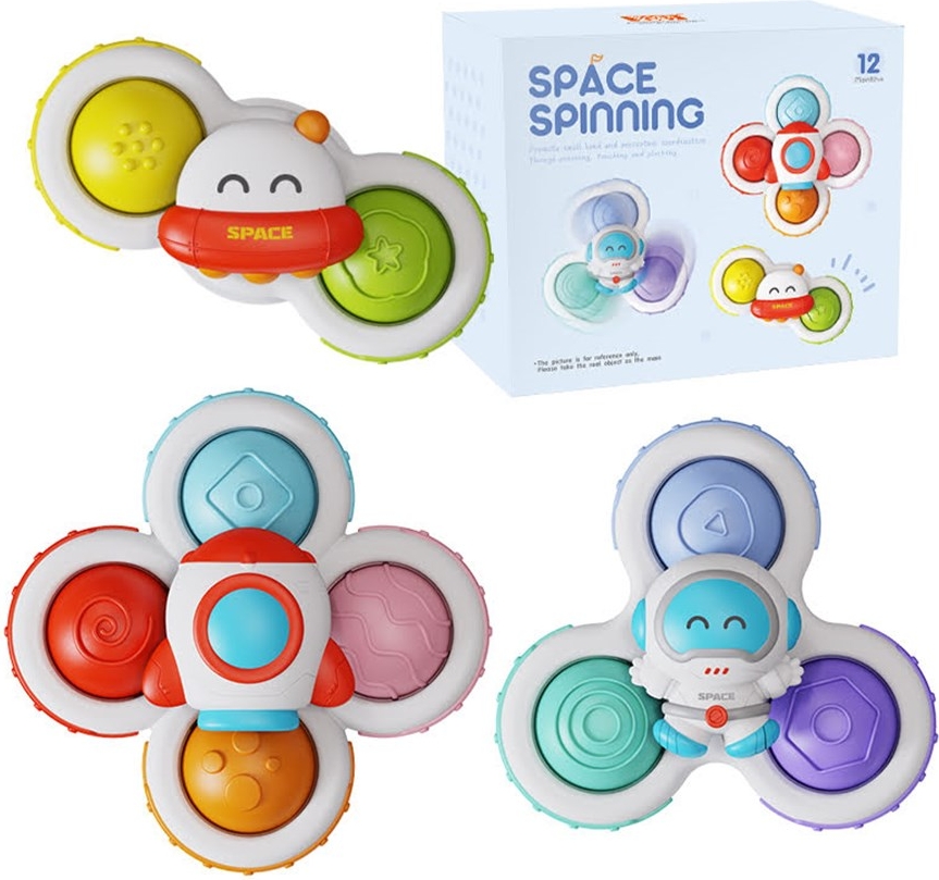 Fresh Kid Spinner toys Space 3 pcs.