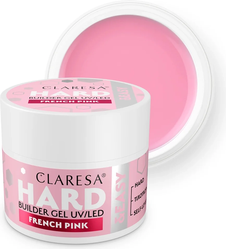 Claresa Hard Easy Builder Gel - French Pink 12g