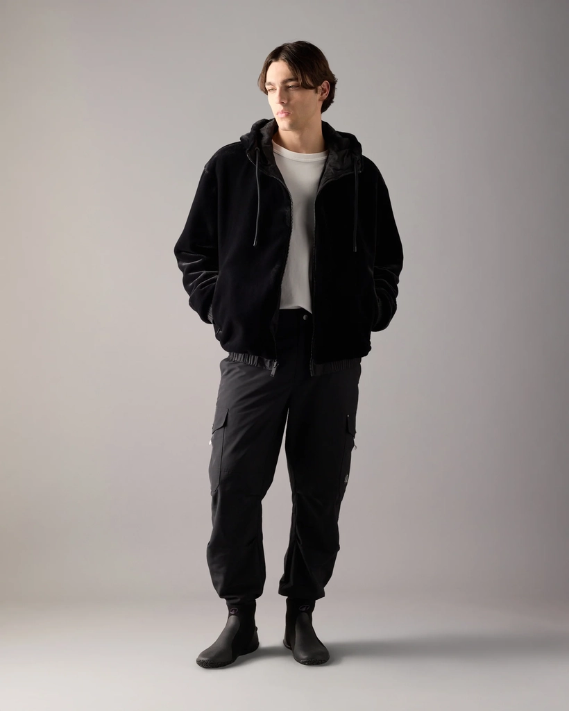 borden bunny reversible monogram hoodie