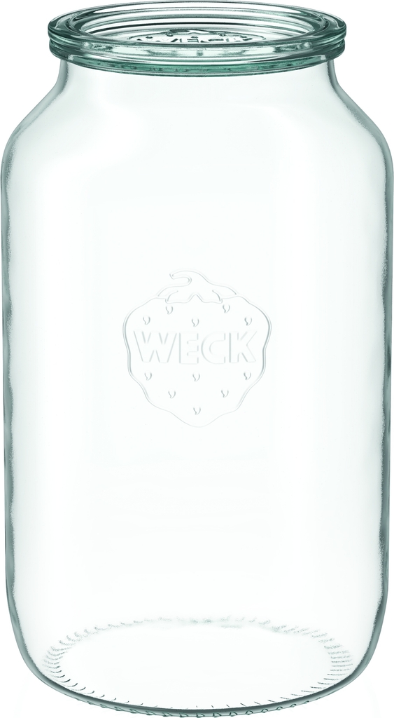 Weck Cylinderglas Med Låg RR100 1 Stk Køkkenbeholder