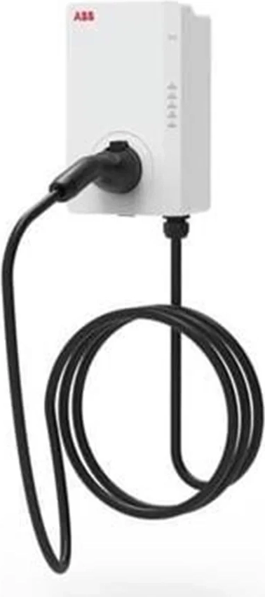ABB Terra AC W11-G5-R-V2-0 charging box Type 2 5 m cable, 3-phase/16 A, with RFID, Version 2