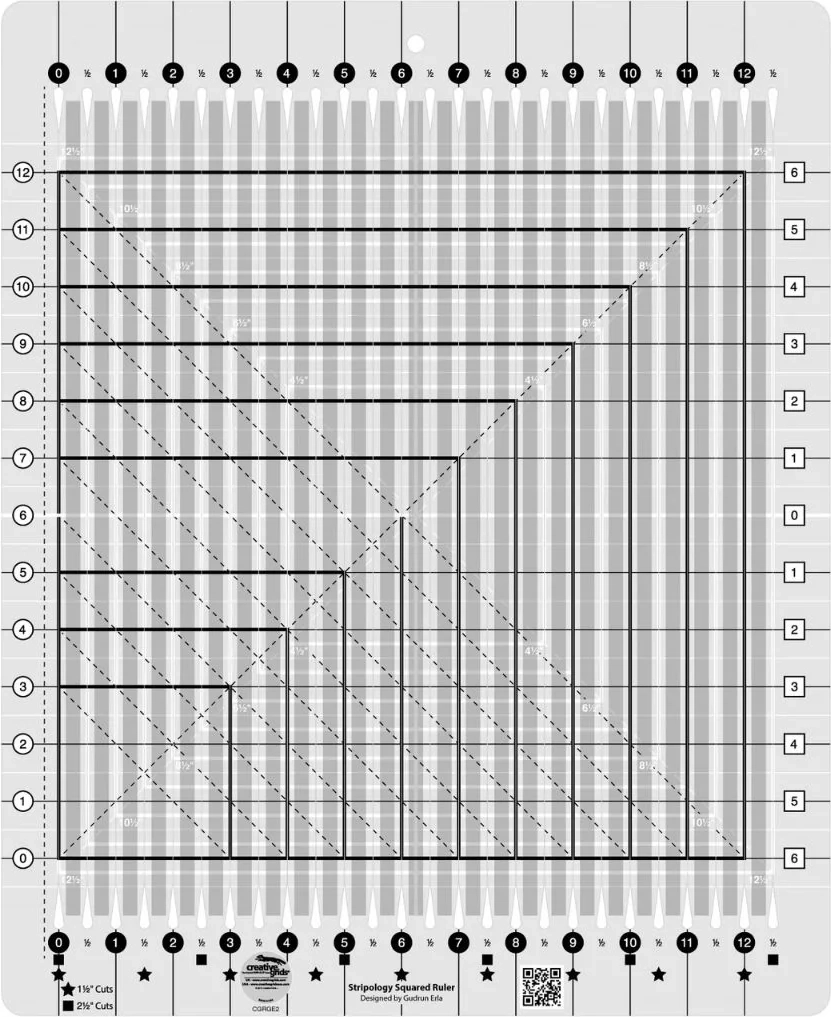 patchworklineal - stripology squared